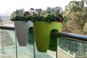 Характеристика горшков для цветов на балконе