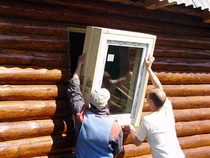 Тонкости монтажа пластиковых окон в деревянных домах
