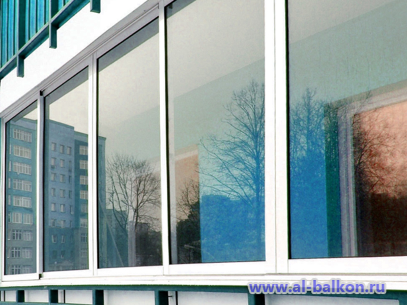 Процесс установки балконов и лоджий с остеклением алюминиевым профилем своими руками