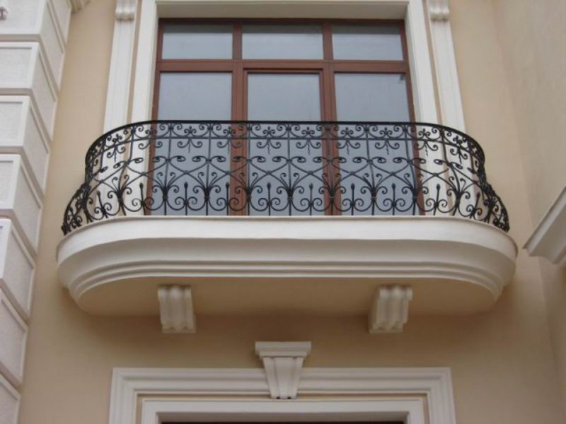 Современные вид балкона